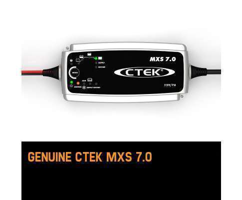 CTEK MXS 7.0 12V Smart Battery Charger 7Amp Car Boat 4WD Caravan Gel AGM -  AllMyAutoParts Australia